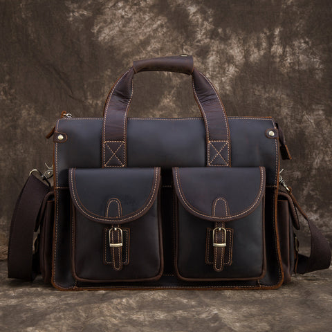 Vagabond Leather Briefcase