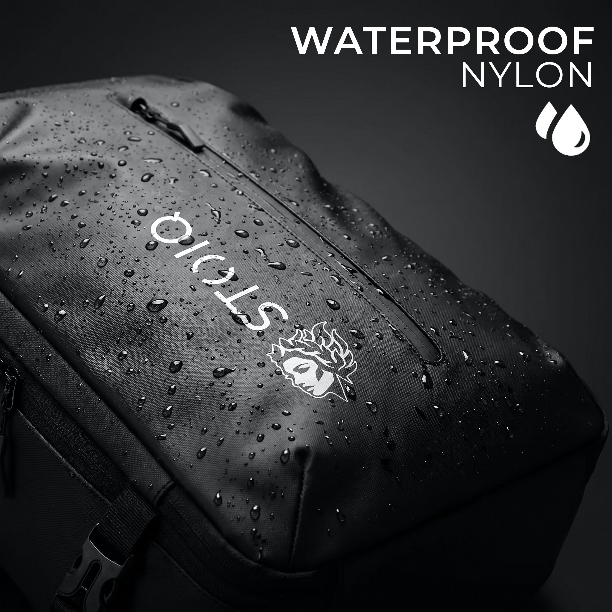 Stoiq Compression Backpack angled product view