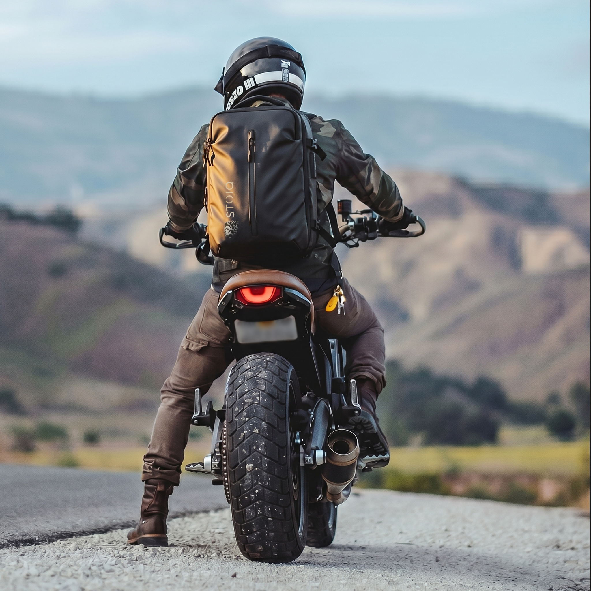 Stoiq Compression Backpack full product view